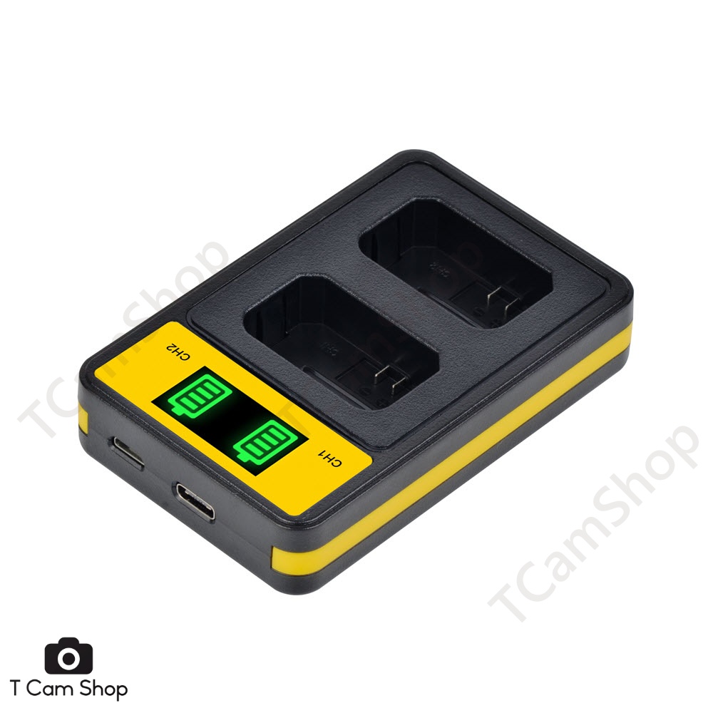 แท่นชาร์จแบตเตอรี่ + 2x แบตเตอรี่ Sony NP-FW50 NPFW50 Sony A6400 A5100 A6000 A6300 A6500 A7 A7II