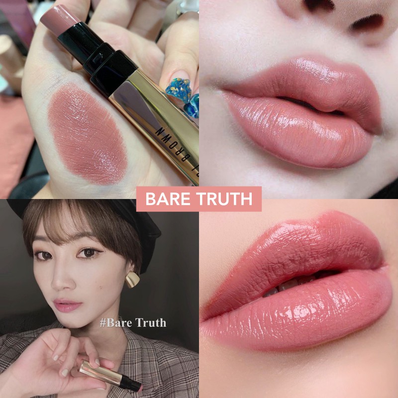 Bobbi Brown Luxe Shine Intense Lipstick 3.4 g. #Bare Truth