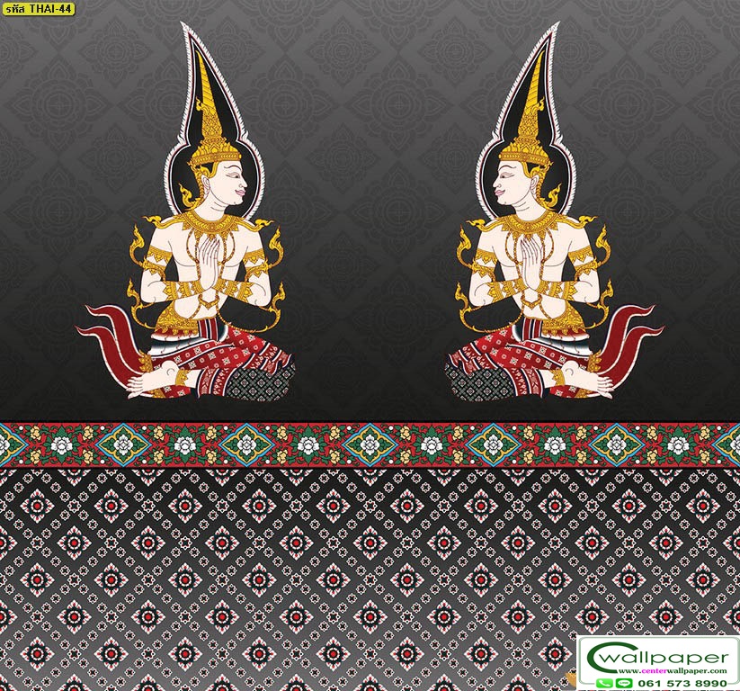 วอลเปเปอร์ลายเทพพนม THAI-44