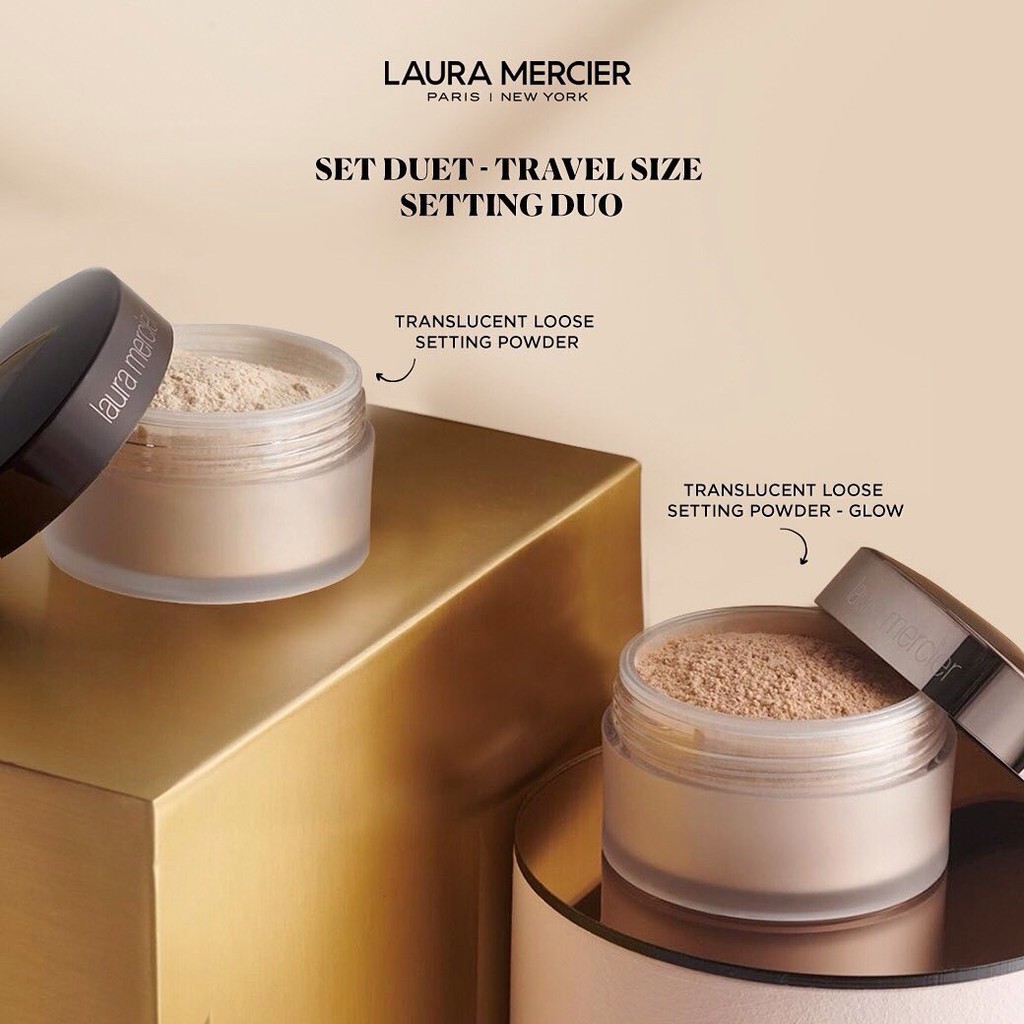 Laura Mercier Set Duet - Travel Size Setting Duo 2 x 9.3 g.