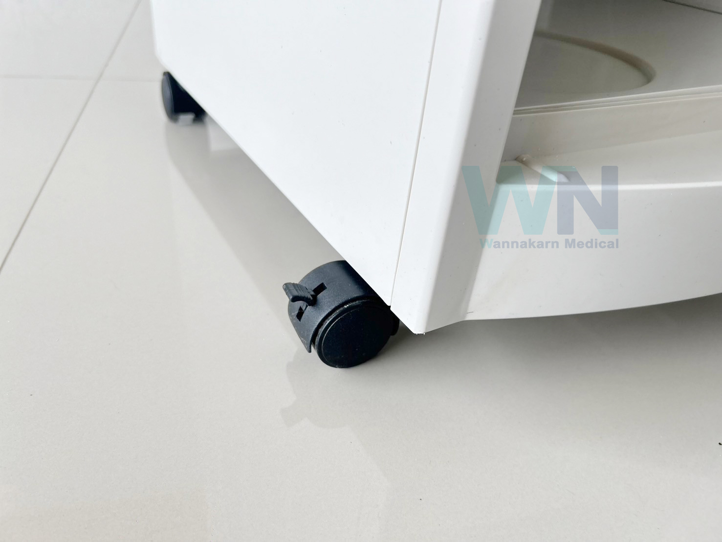 ตู้ข้างเตียง ABS สีน้ำตาลลายไม้