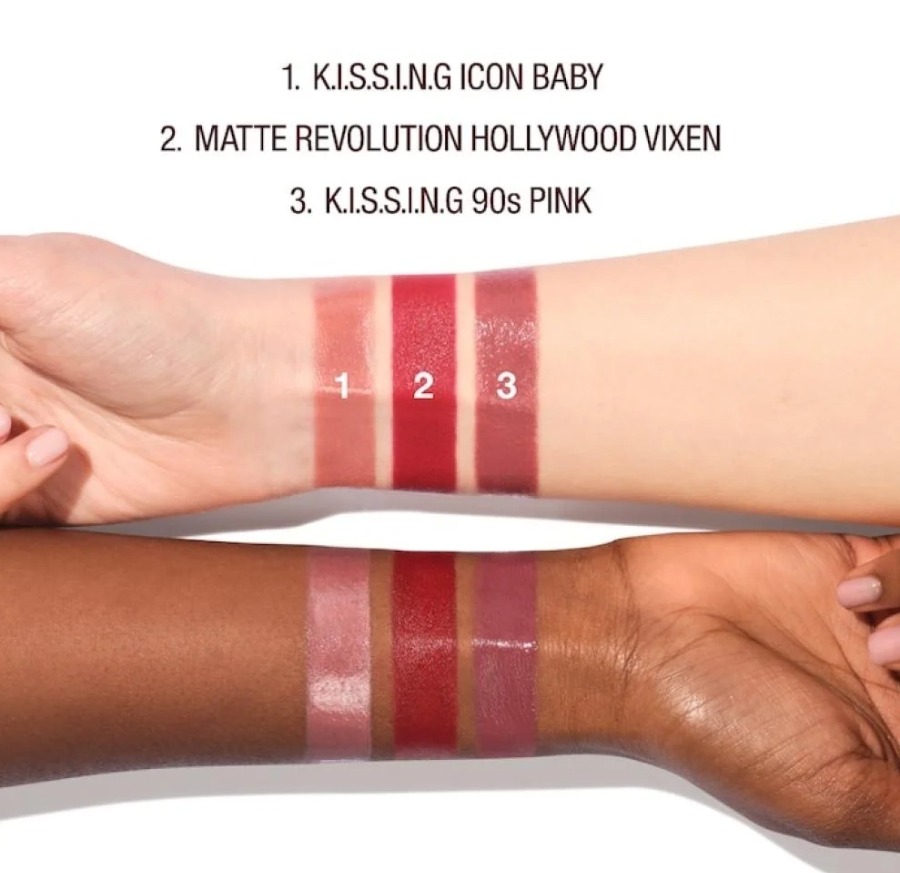 Charlotte's Tilbury Iconic Hollywood Lip Trio