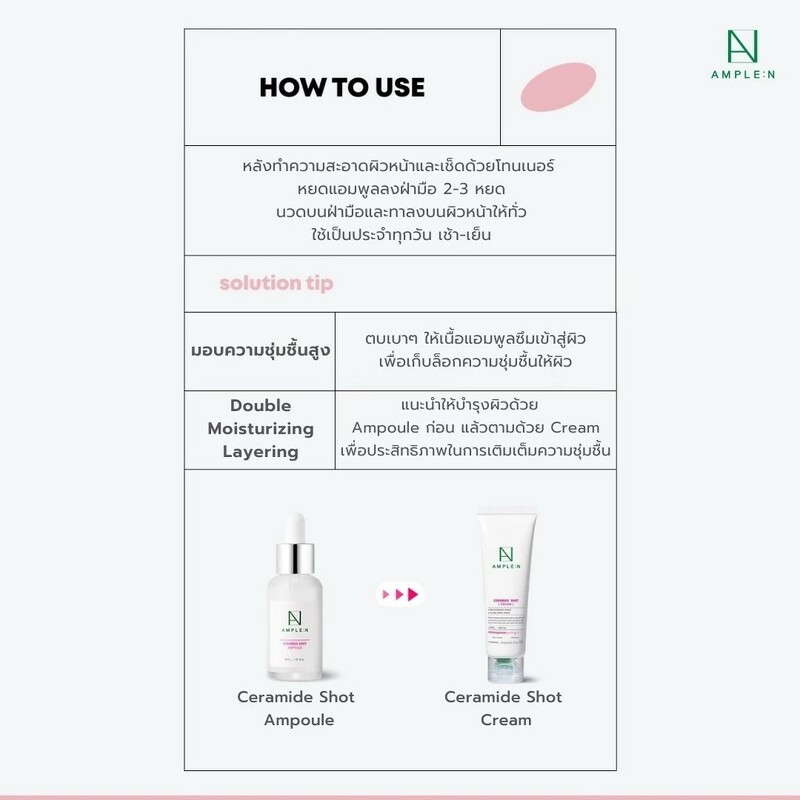AMPLE : N Ceramide Shot Ampoule 30 ml.