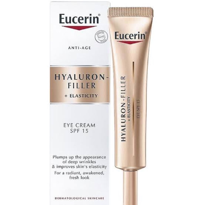 Eucerin Hyaluron Filler + Elasticity Eye Cream SPF20 15 ml.