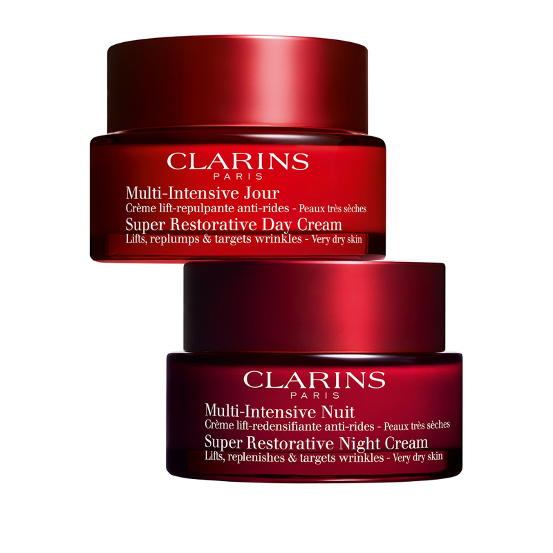 Clarins Super Restorative Day & Night Set (All Skin Types)