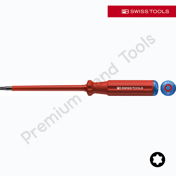 PB Swiss Tools PB 5400 ไขควงกันไฟ หัวดาว Torx หุ้มฉนวนกันไฟ