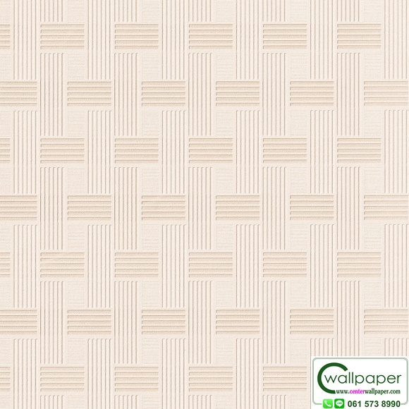 วอลเปเปอร์ลายตาข่าย สีครีมปนน้ำตาล