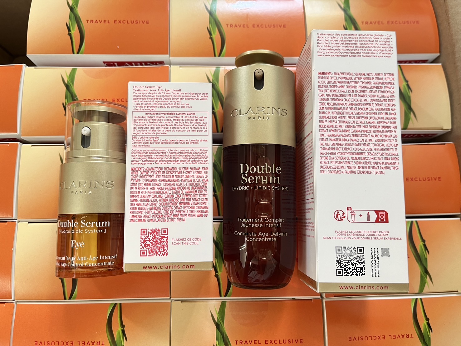 Clarins Double Serum Ritual Set