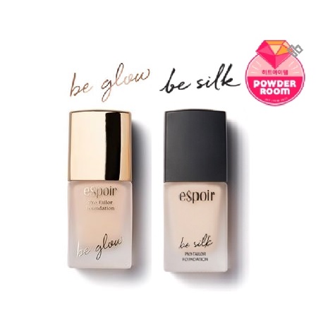 Espoir Pro Tailor Foundation SPF 34 PA++ 10 ml. Be Silk เนื้อกึ่งแมทท์ #Petal
