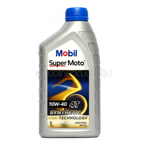 MOBIL Super Moto 4T 10W-40 ขนาด 1 ลิตร