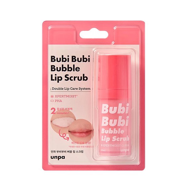 Unpa Bubi Bubi Bubble Lip Scrub 12 ml.