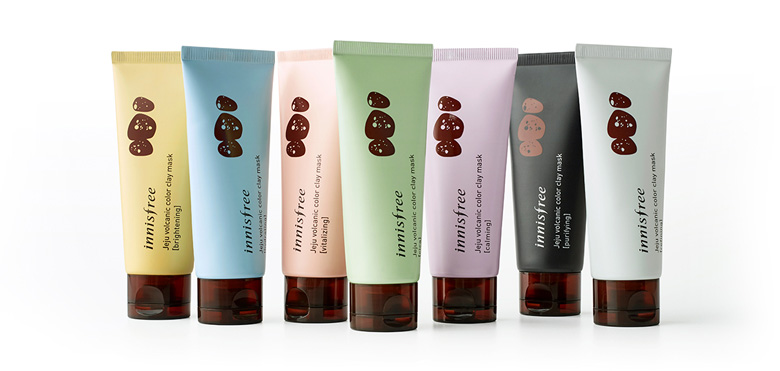 Innisfree Jeju Volcanic Color Clay Mask #03 Pink Vitalizing