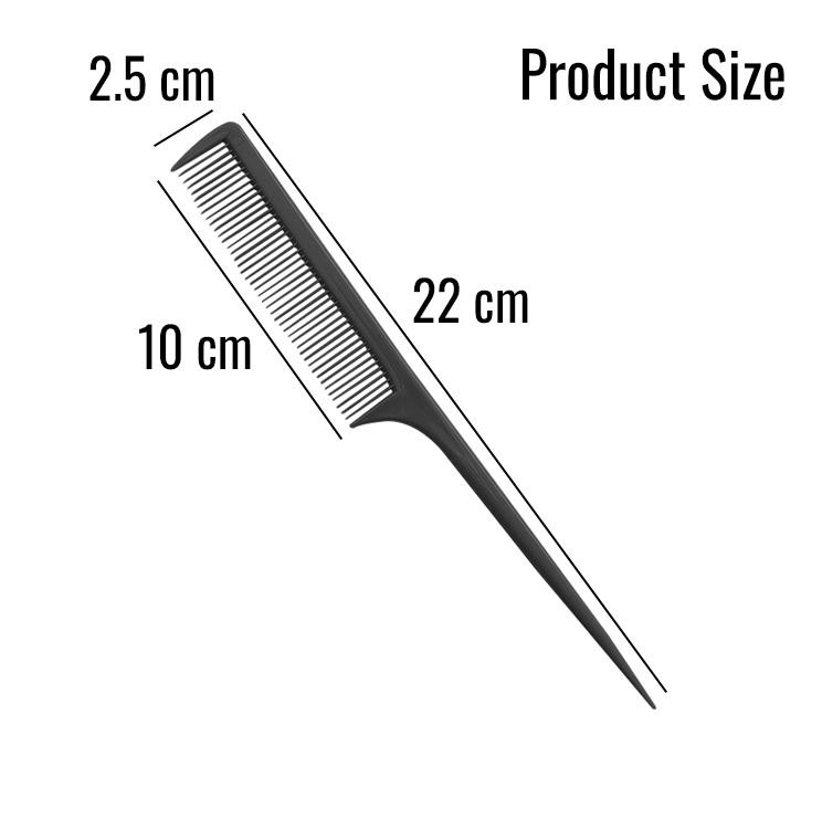 ⭐หวีหางแหลม⭐อเนกประสงค์ หวีจัดแต่งทรงผม📌สินค้าเลือกสี ราคา 1 บาท พร้อมส่ง Ohwowshop หวีหาง หวีปลายแหลม แบ่งผม จัดแต่งทรงผม