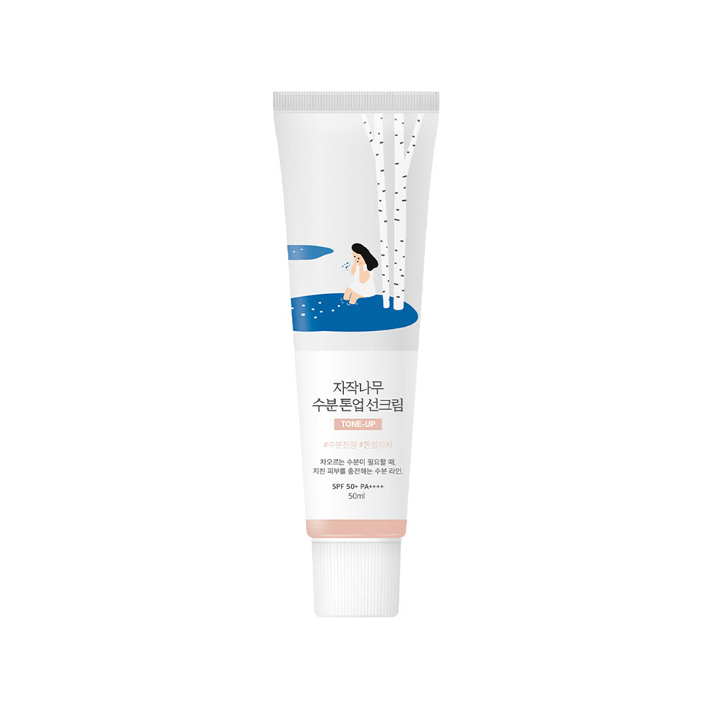 Round Lab Birch Juice Moisturizing Tone-Up Sunscreen SPF50+ PA++++ 50 ml. (ฉลากไทย)