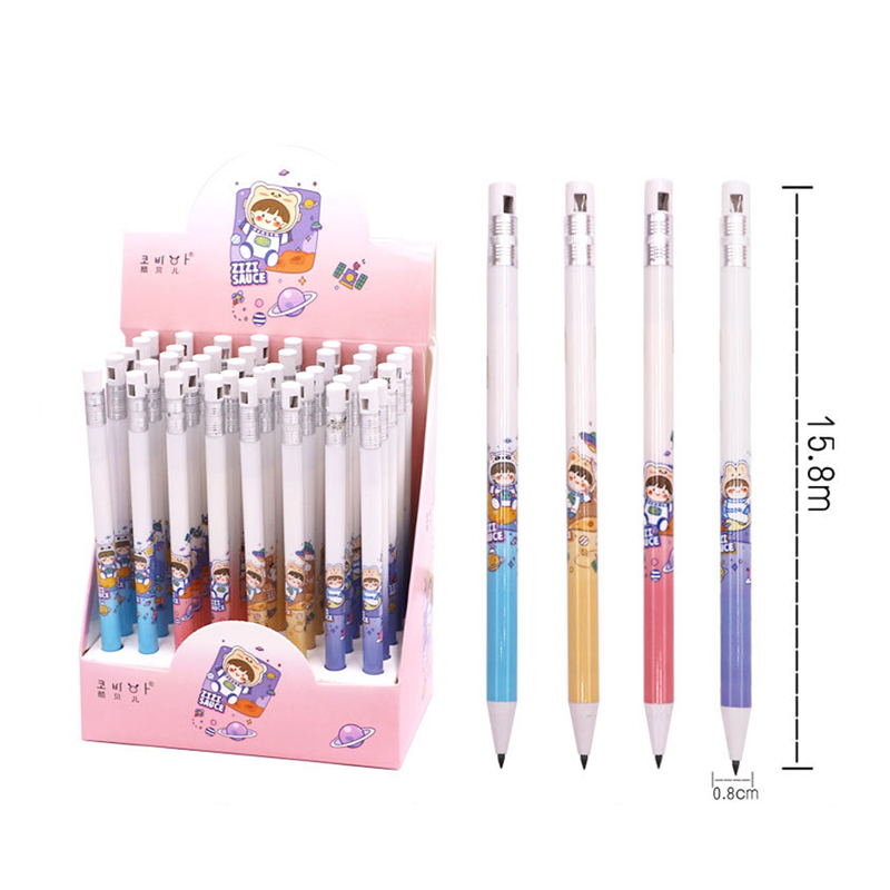 ⭐ดินสอกด🪐2M ลายเด็กน้อยท่องอวกาศ📌สุ่มลาย ราคา 6 บาท✅พร้อมส่ง Ohwowshop ดินสอ ดินสอกด 2M เครื่องเขียน ลายการ์ตูน