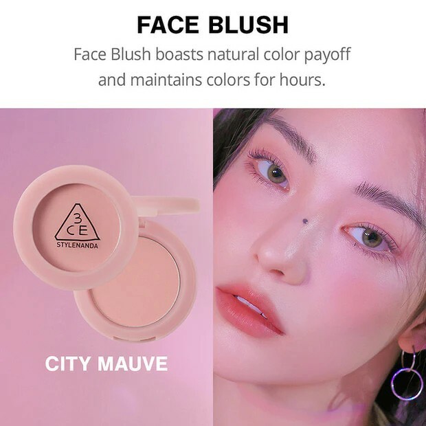 3CE Face Blush Split Second Edition 5.5 g. #City Mauve