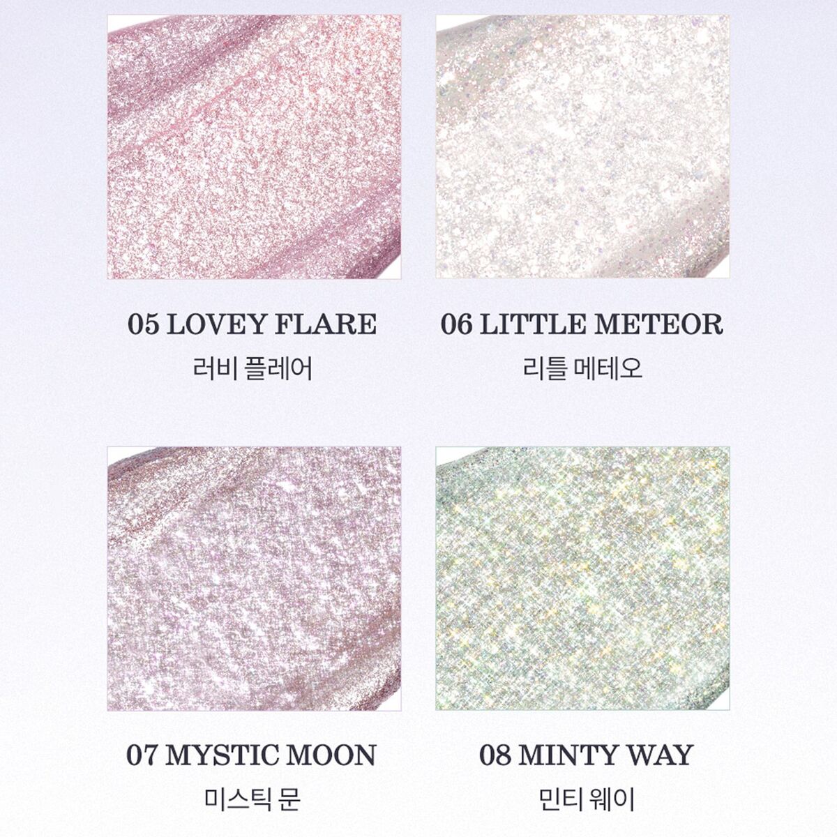 Rom&nd The Universe Liquid Glitter 2 g. #06 Little Meteor