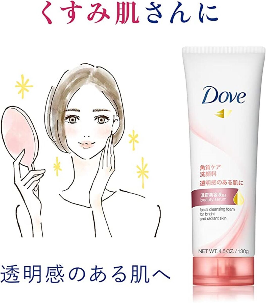 Dove Clear Renew Face Wash 130 g.