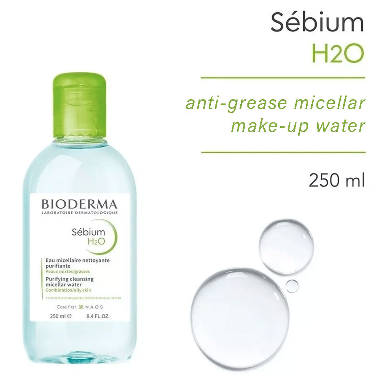 Bioderma Sebium H2O 250 ml.