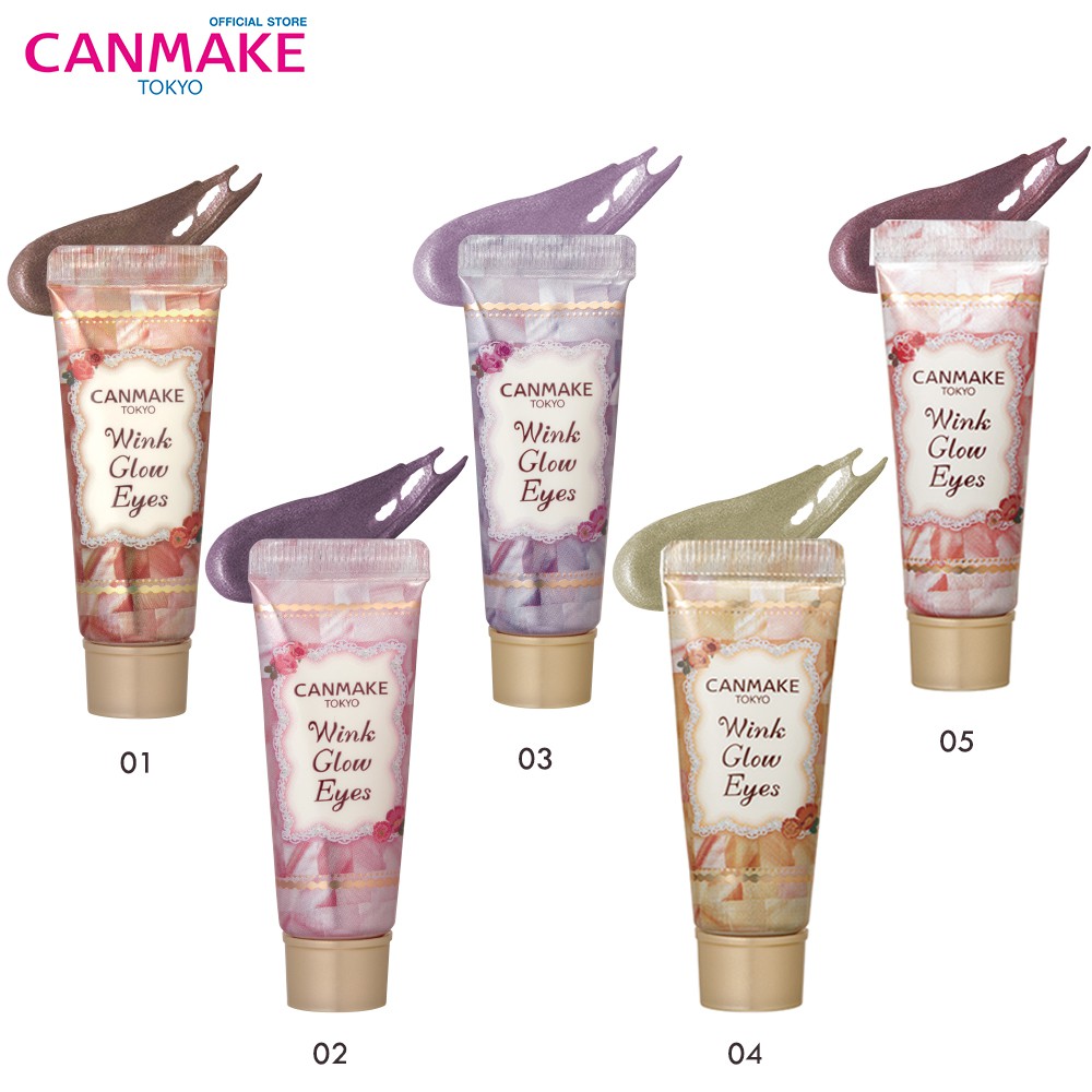 Canmake Wink Glow Eyes 8 ml. #04 Lady Gold