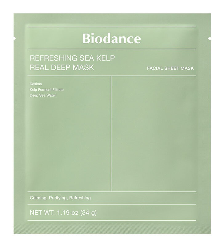 Biodance Refreshing Sea Kelp Real Deep Mask 34 g. 1 แผ่น