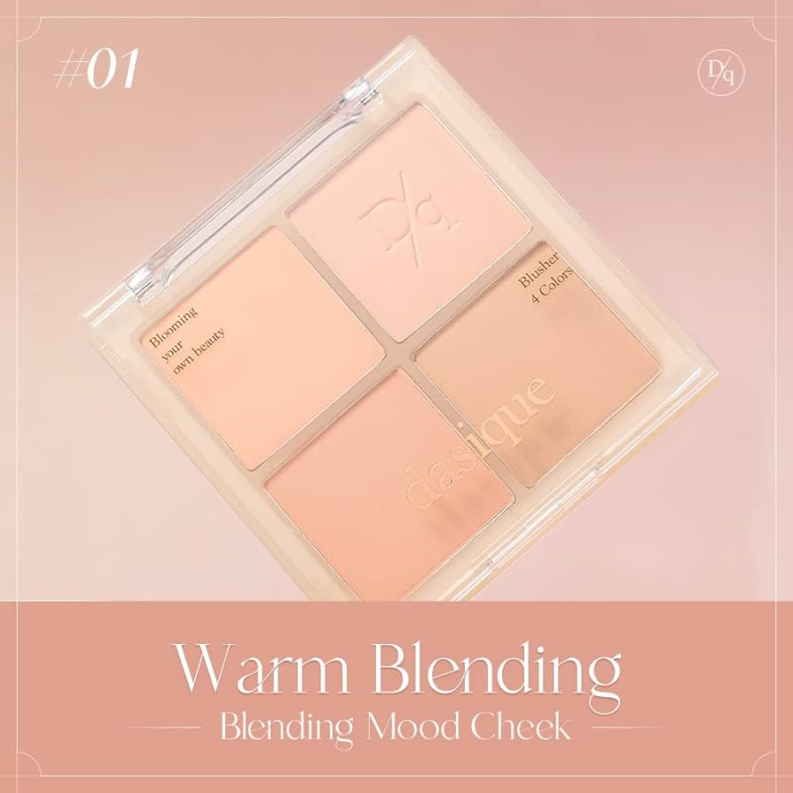 Dasique Blending Mood Cheek 10.4 g. #01 Warm Blending
