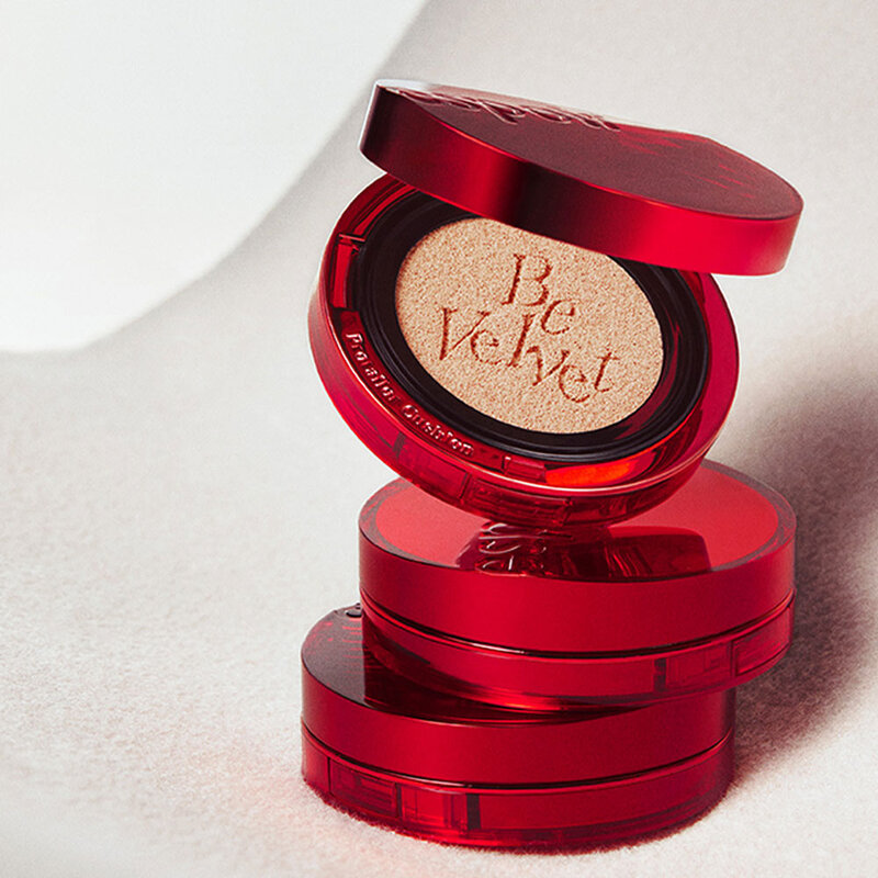 Espoir Pro Tailor Be Velvet Cover Cushion SPF 34 PA++ Set + Mini Foundation #21 Ivory