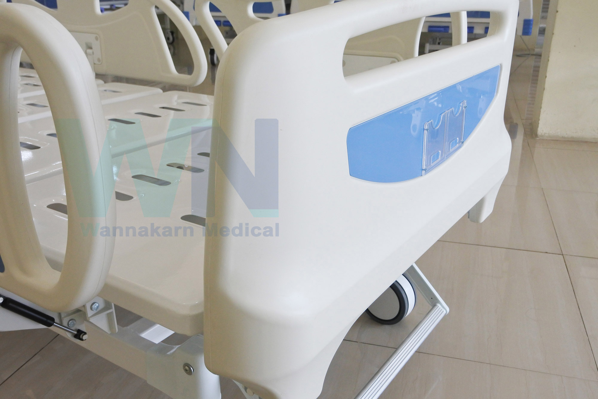 WN Electric Bed MODEL MK-C-06 เตียงผู้ป่วยปรับไฟฟ้า 3 Function ราวปีกนก พร้อมแบตเตอรี่