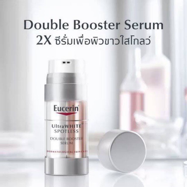 Eucerin Ultra White+Spotless Double Booster Serum 30 ml. (แพคเกจเอเซีย)