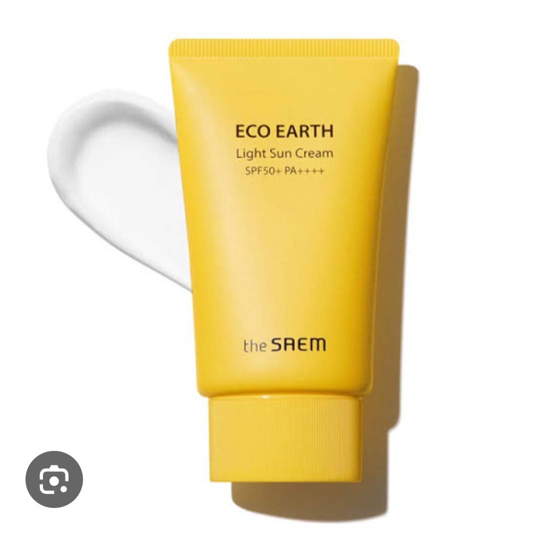 The Saem Eco Earth Power Light Sun Cream SPF50+ PA+++ 50 g.