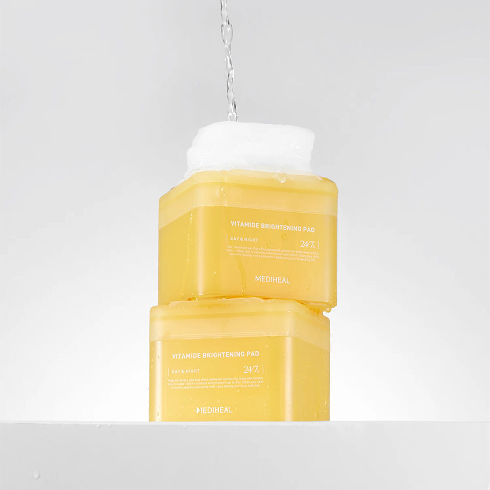Mediheal Vitamide Brightening Pad 170 ml. 100 แผ่น