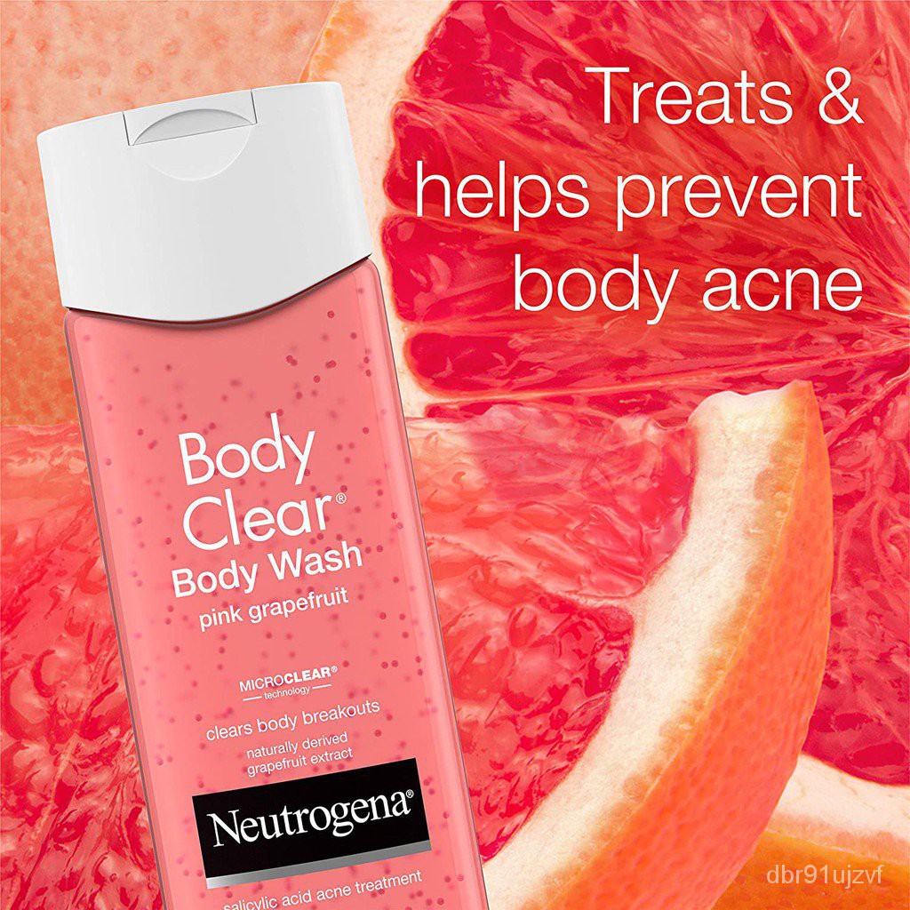 Neutrogena Body Clear Body Wash Pink Grapefruit 250 ml.