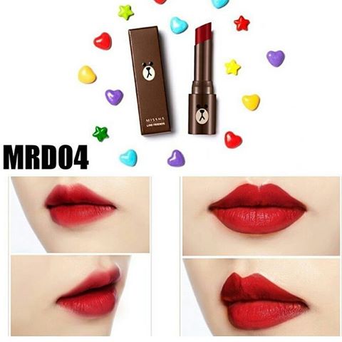 Missha Line Friends Matte Lip Rouge #MRD04