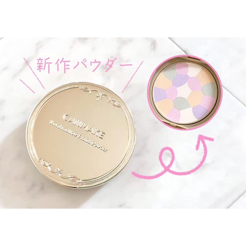 Canmake Marshmellow Finish Powder Abloom SPF19 PA++ 4 g. #01 Dearest Bouquet