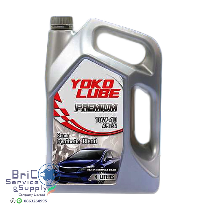 YOKOLUBE Premium 10w-40 ขนาด 4 ลิตร