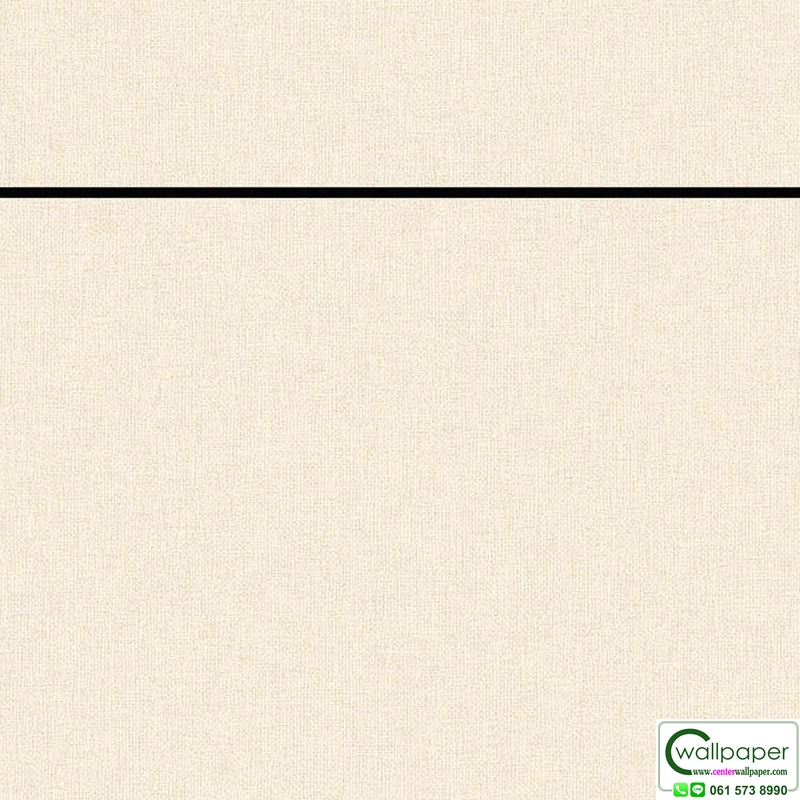 วอลเปเปอร์สีเหลี่ยม เทกเจอร์ผ้า สีครีม No.88663-1