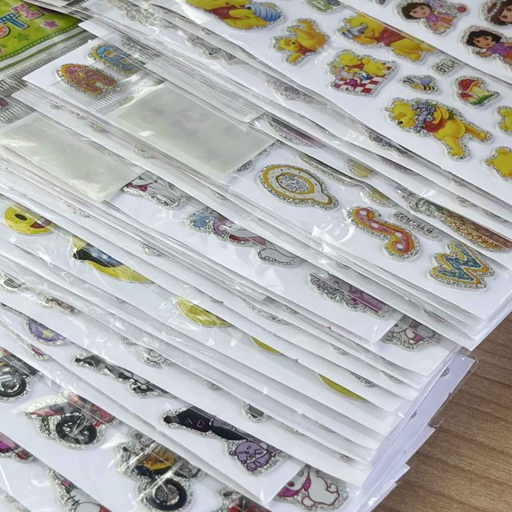 🌈สติกเกอร์นูน🌈การ์ตูนกากเพชรวิววับ(เลือกแบบสินค้า) ✔️พร้อมส่งในไทย สติ๊กเกอร์ สวยงาม ราคาถูก เครื่องเขียน