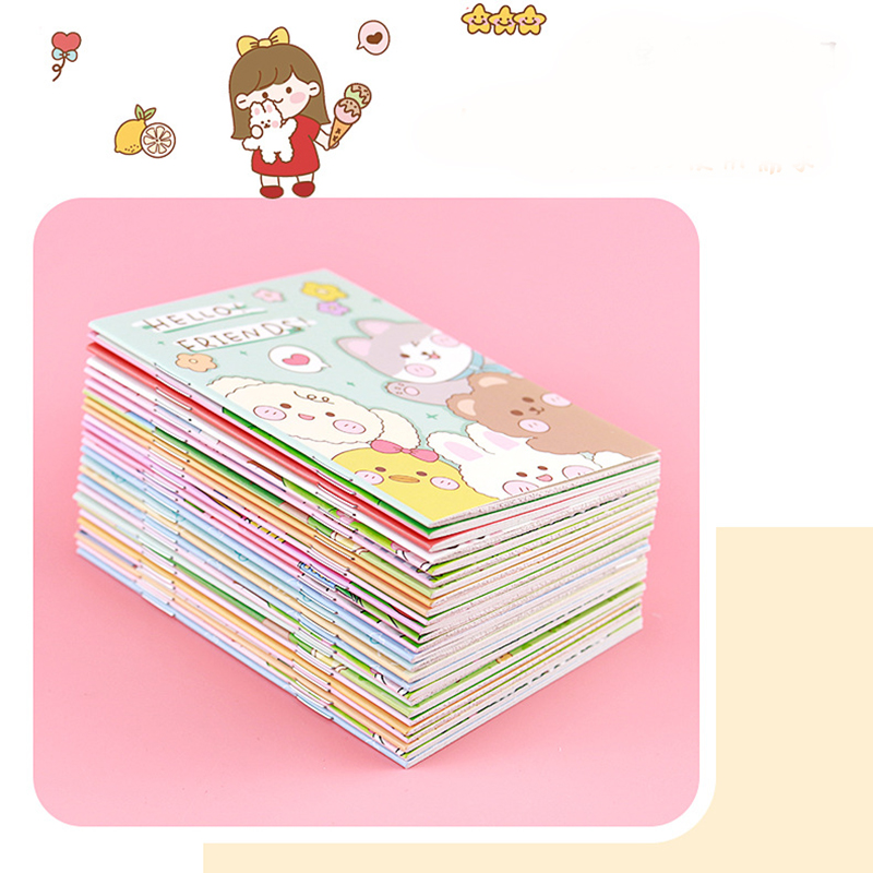 🌈สมุดบันทึกโน๊ตเล่มเล็ก🌈ลายเส้น ขนาด 11.5 x 8.5cm✔️พร้อมส่งในไทย เครื่องเขียน กระดาษ สมุด