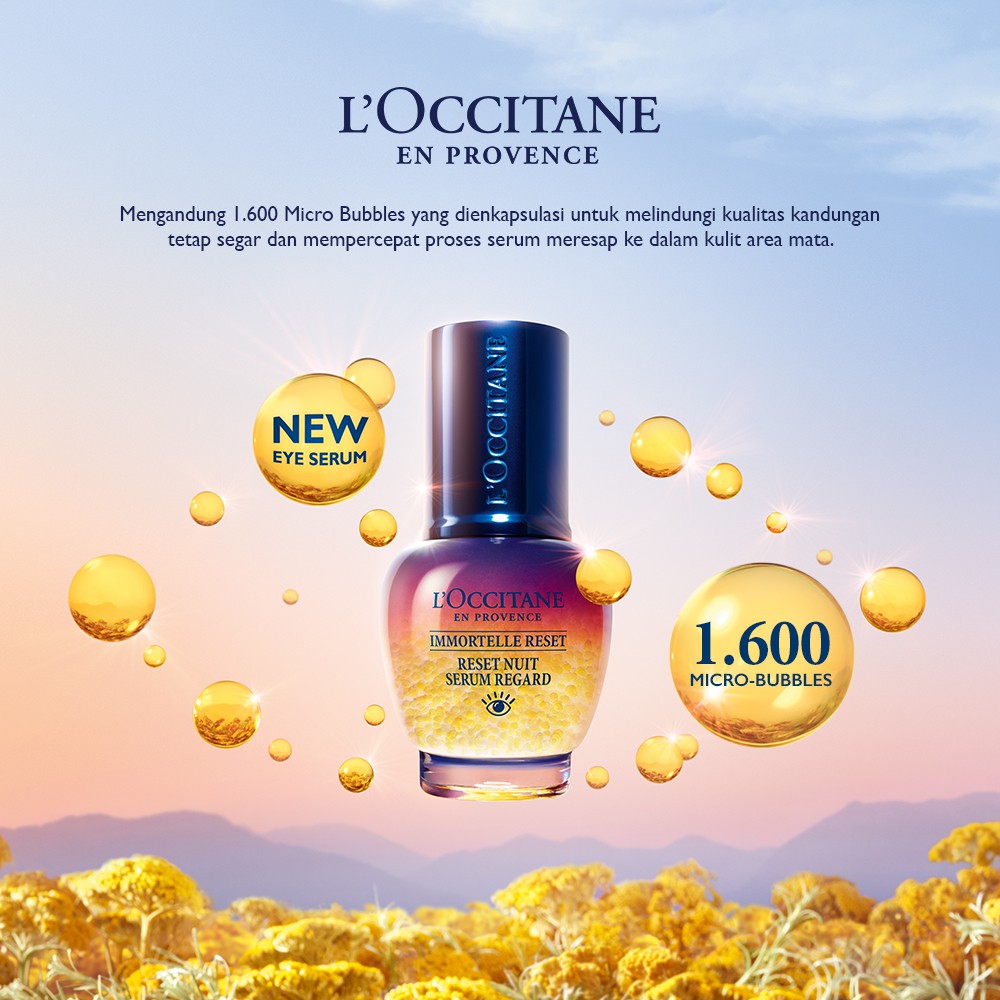 Loccitane Immortelle Reset Eye Serum 15 ml.