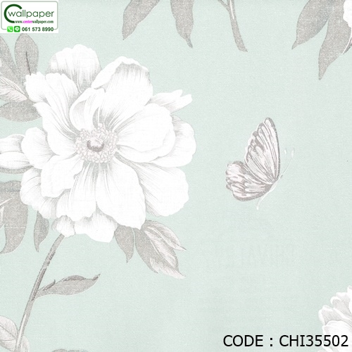 วอลเปเปอร์ลายดอกไม้ No.CHI35502