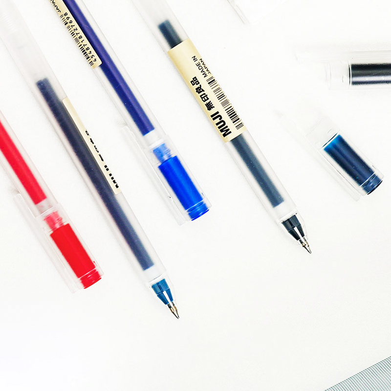 🖊️ปากกาเจล MUJI ✨ Gel Ink Pen ด้ามขุ่น & ด้ามกดใส เขียนลื่นแห้งไว 🖊️พร้อมส่งในไทย ถูกใจ ไม่ซึม ไม่เลอะ