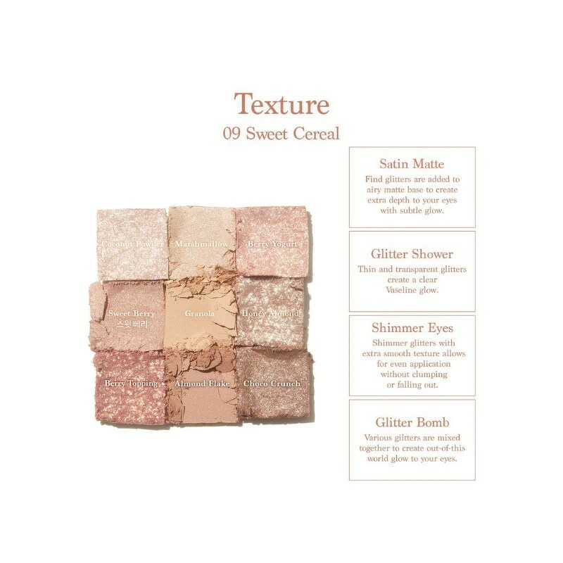 Dasique Shadow Palette 7 g. #09 Sweet Cereal