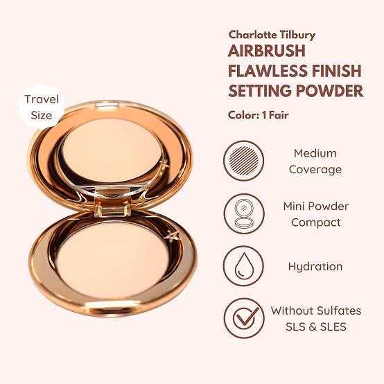 Charlotte Tilbury Airbrush Flawless Finish Size Mini 0.8 g. #Fair