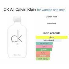Calvin Klein CK All Eau De Toilette 100 ml. (Tester Box)