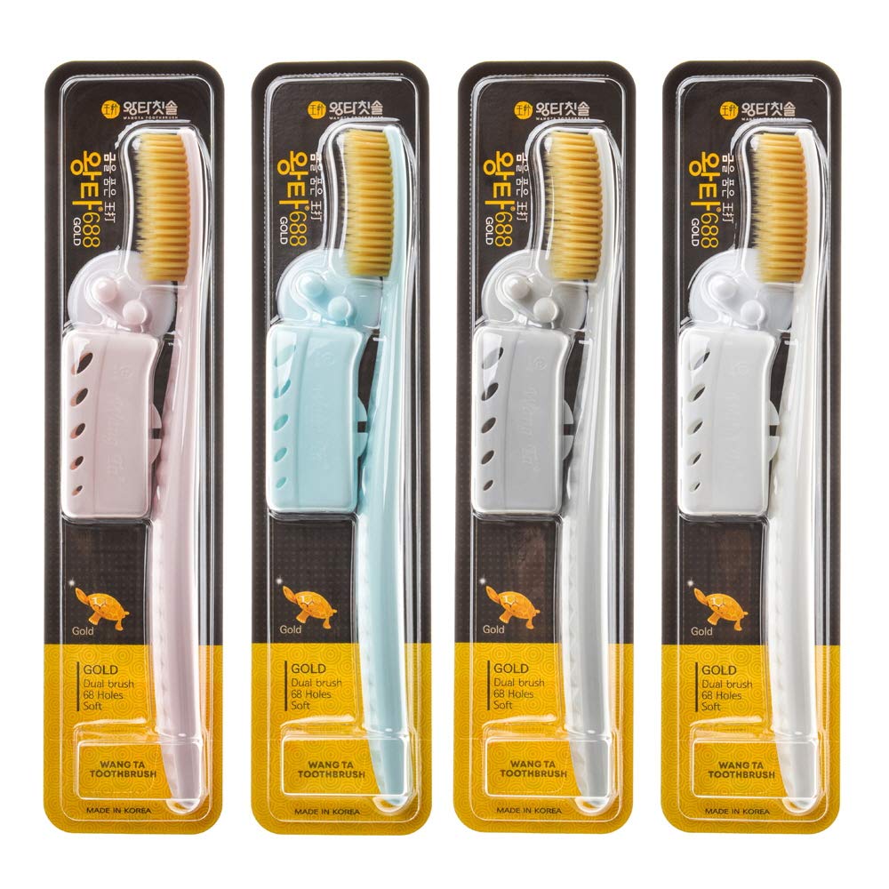 Denticon Wangta Gold Toothbrush (คละสี)