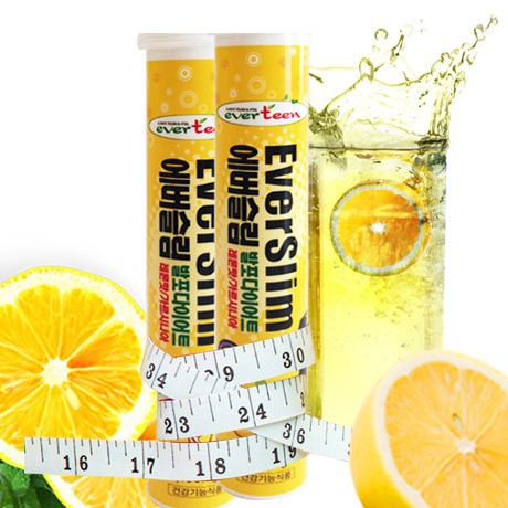 EverSlim Diet #Lemon Flavor (1 หลอด บรรจุ 18 เม็ด)