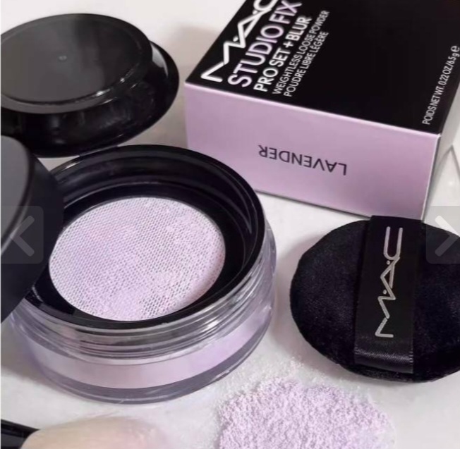 M.A.C Studio Fix Pro Set + Blur Weightless Loose Powder #Lavender