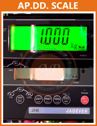 เครื่องชั่งดิจิตอล 100 กิโลกรัม เครื่องชั่งดิจิตอลแบบวางพื้น 100 Kg ค่าละเอียด 10 g ยี่ห้อ JADEVER รุ่น JIK Series ขนาดแท่นชั่ง 30x40cm.