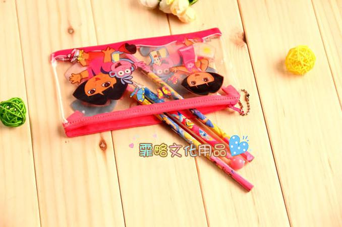 กระเป๋าใส่เครื่องเขียนลายการ์ตูนยอดฮิต (คละลาย) ขนาด A6 ชิ้นละ 7 บาท Ohwowshop (Z26)