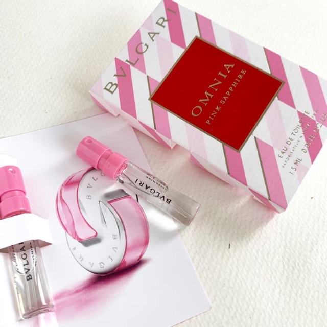 Bvlgari Omnia Pink Sapphire EDT 1.5 ml.